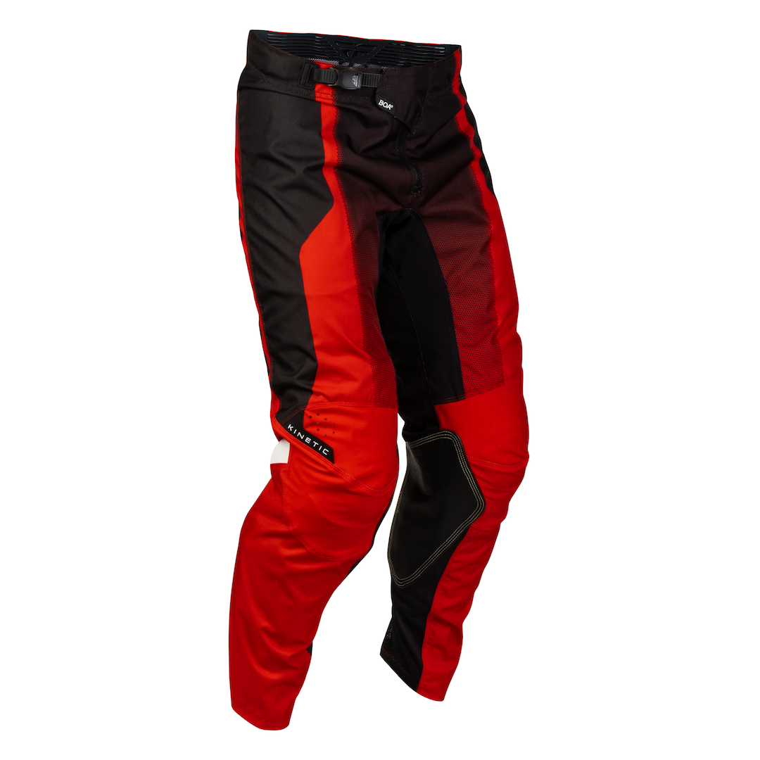 Fly Racing Kinetic Fade 2027 MX Kit Combo Red/Black/White