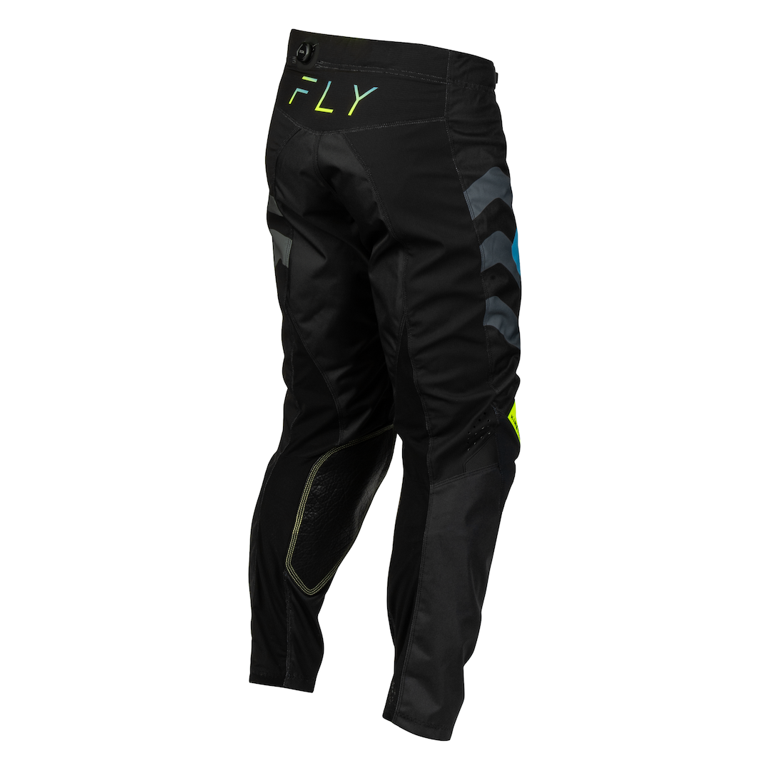 Fly Racing Kinetic Volt 2027 MX Kit Combo Black/Grey/Teal/Yellow