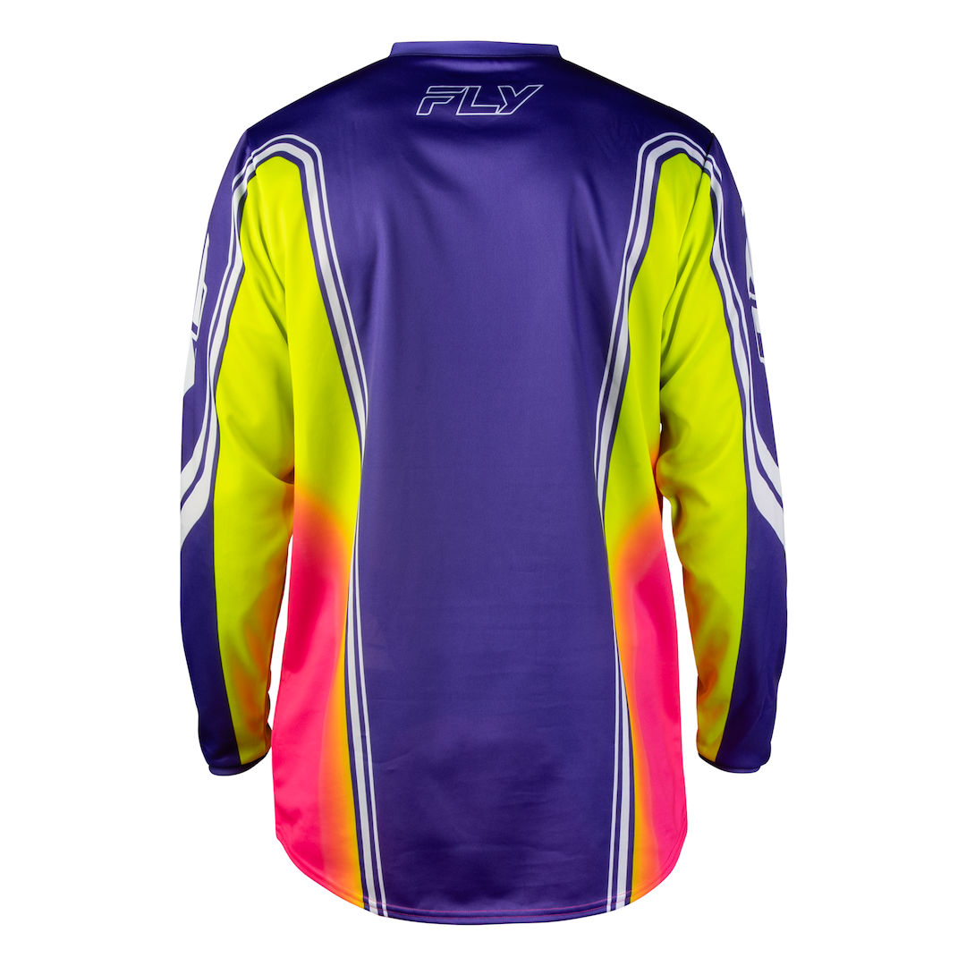 Fly F-16 Raze 2027 MX Kit Combo Purple/Red/Yellow
