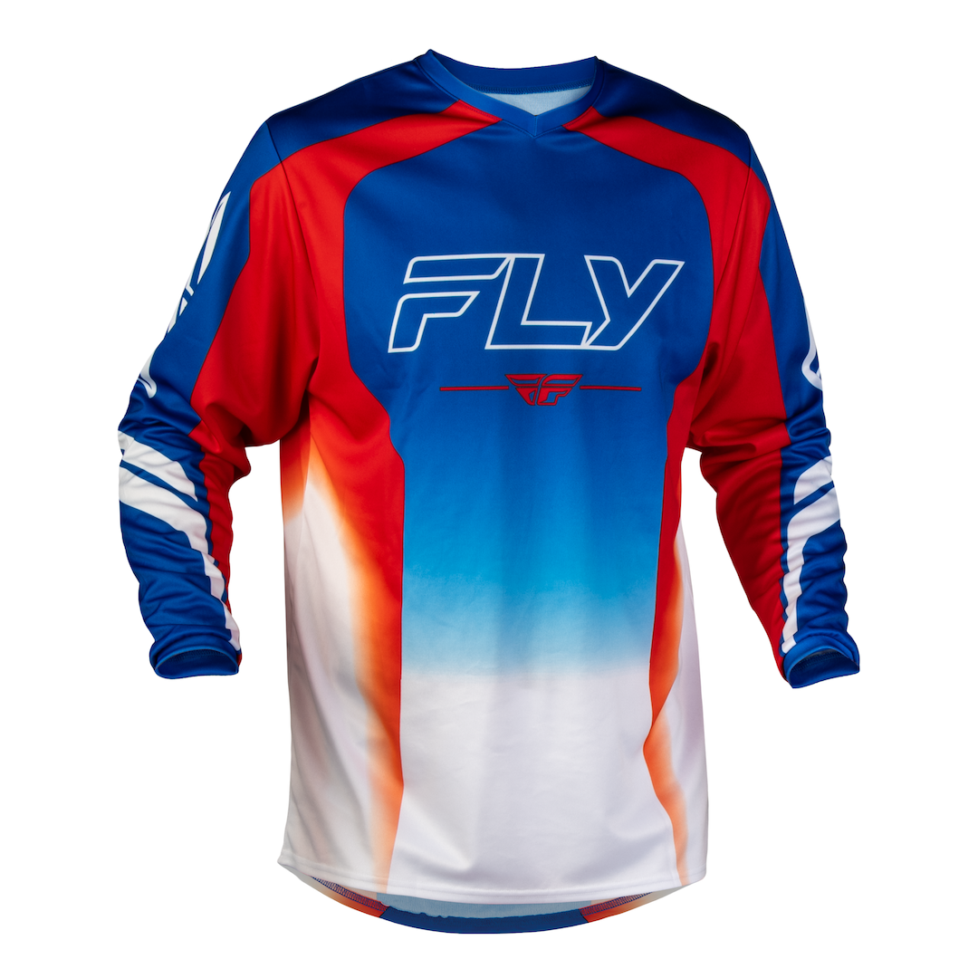 Fly F-16 Raze 2027 MX Kit Combo Red/White/Blue