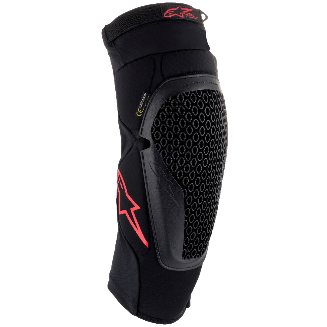 Alpinestars Bionic Flex Knee Protector Pair Black/Red