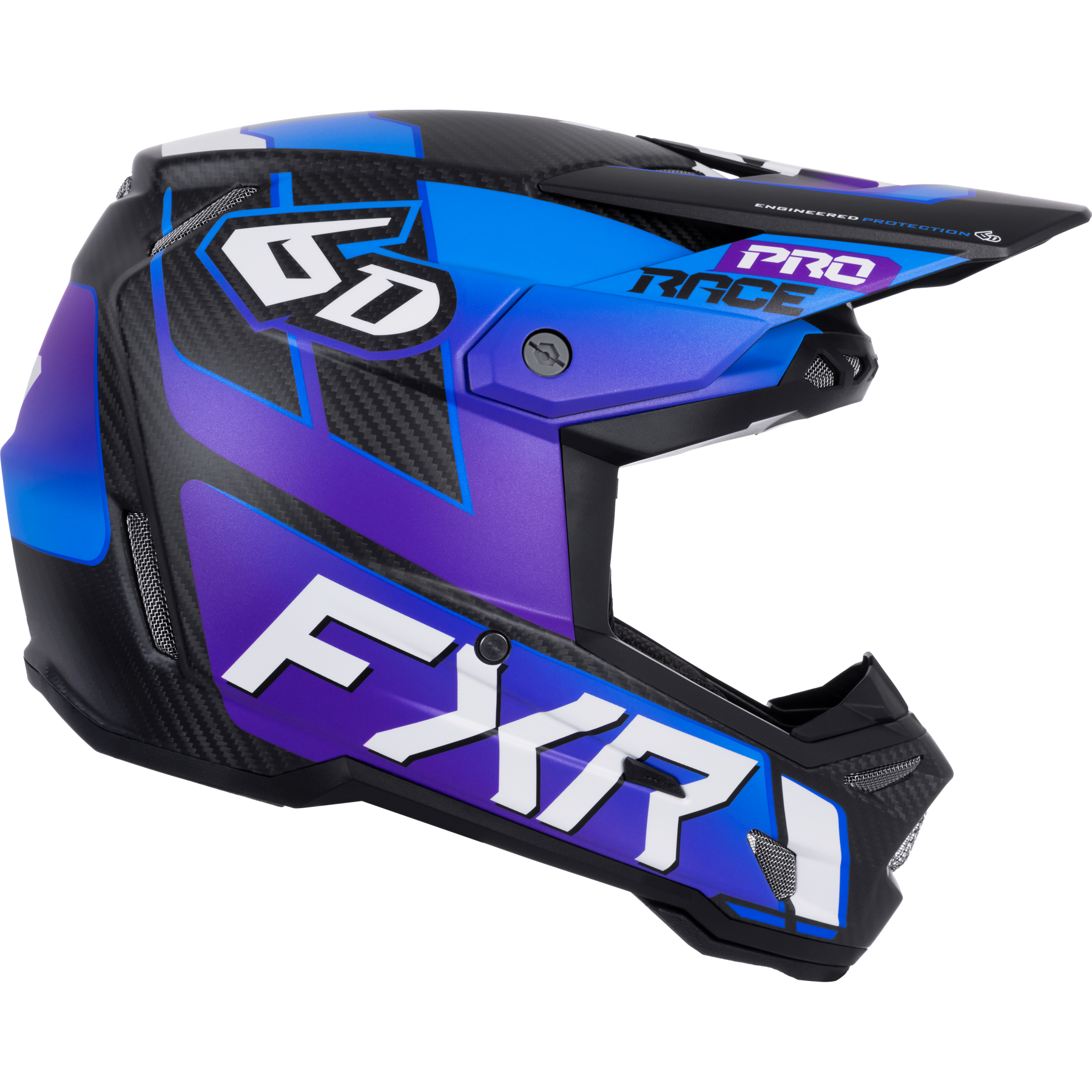 FXR 6D ATR-3Y Youth MX Helmet Aurora