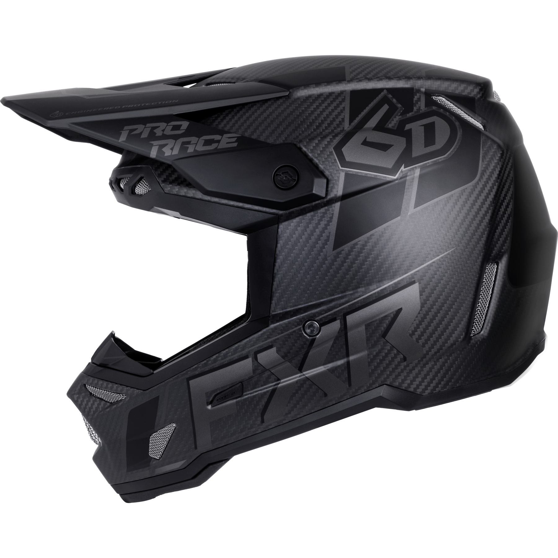 FXR 6D ATR-3 MX Helmet Black