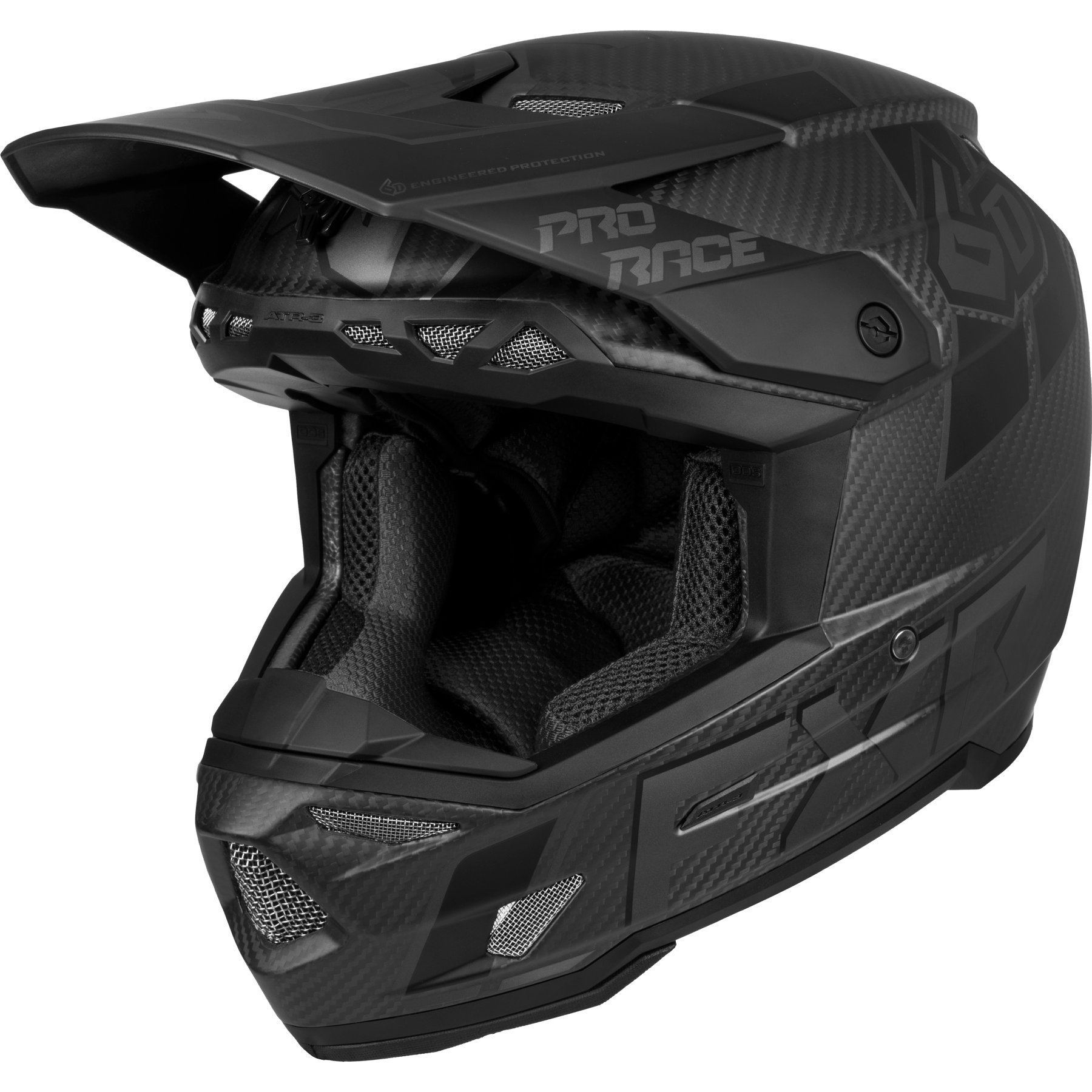 FXR 6D ATR-3 MX Helmet Black