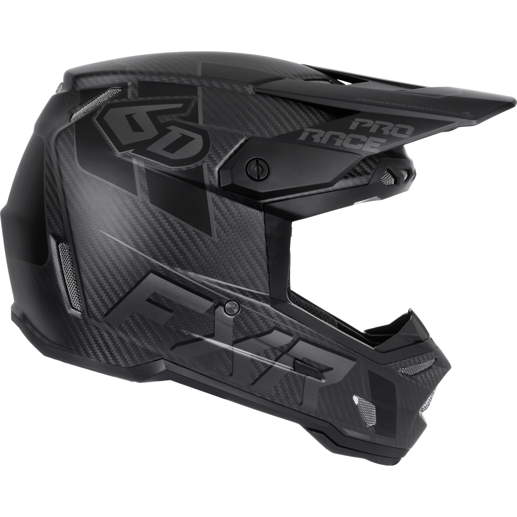FXR 6D ATR-3 MX Helmet Black