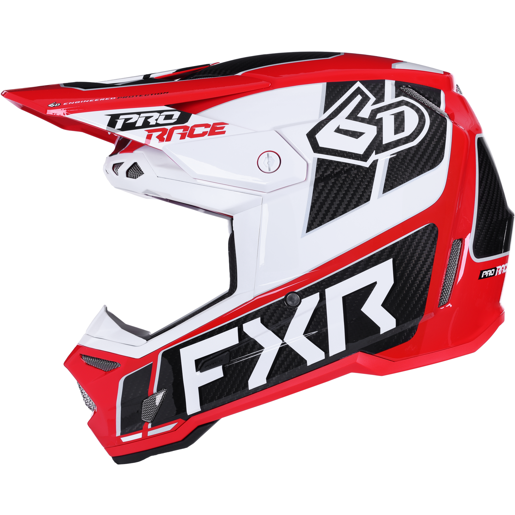 FXR 6D ATR-3 MX Helmet Cayenne