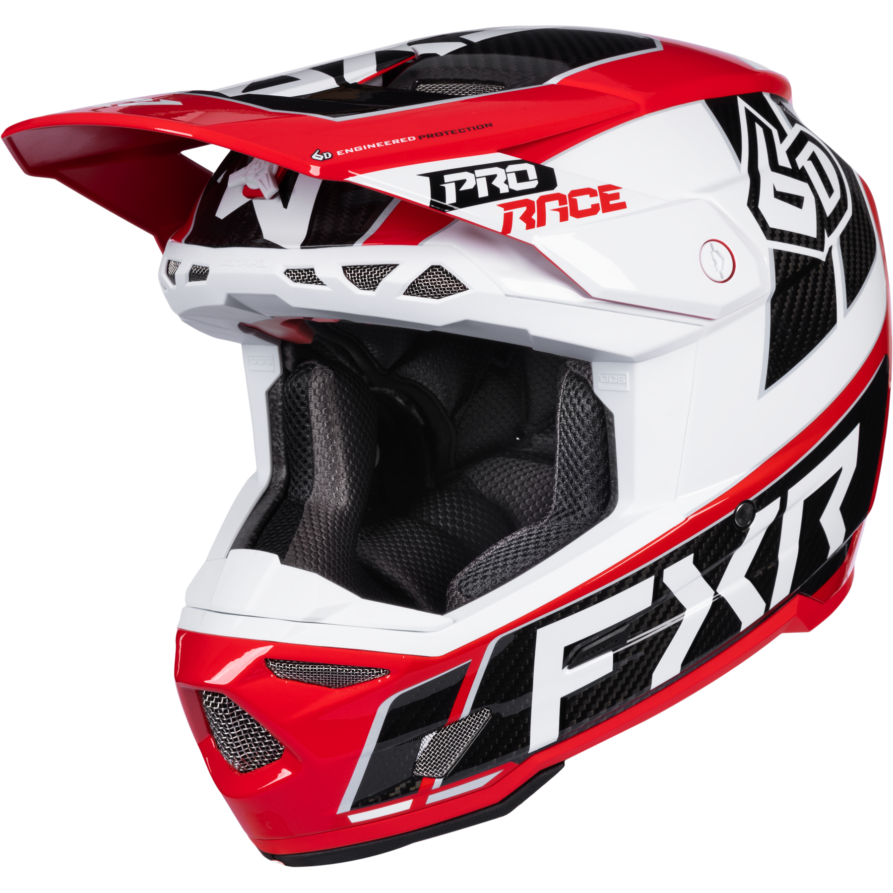 cayenne motorcycle helmets FXR 6D ATR-3 MX Helmet Cayenne