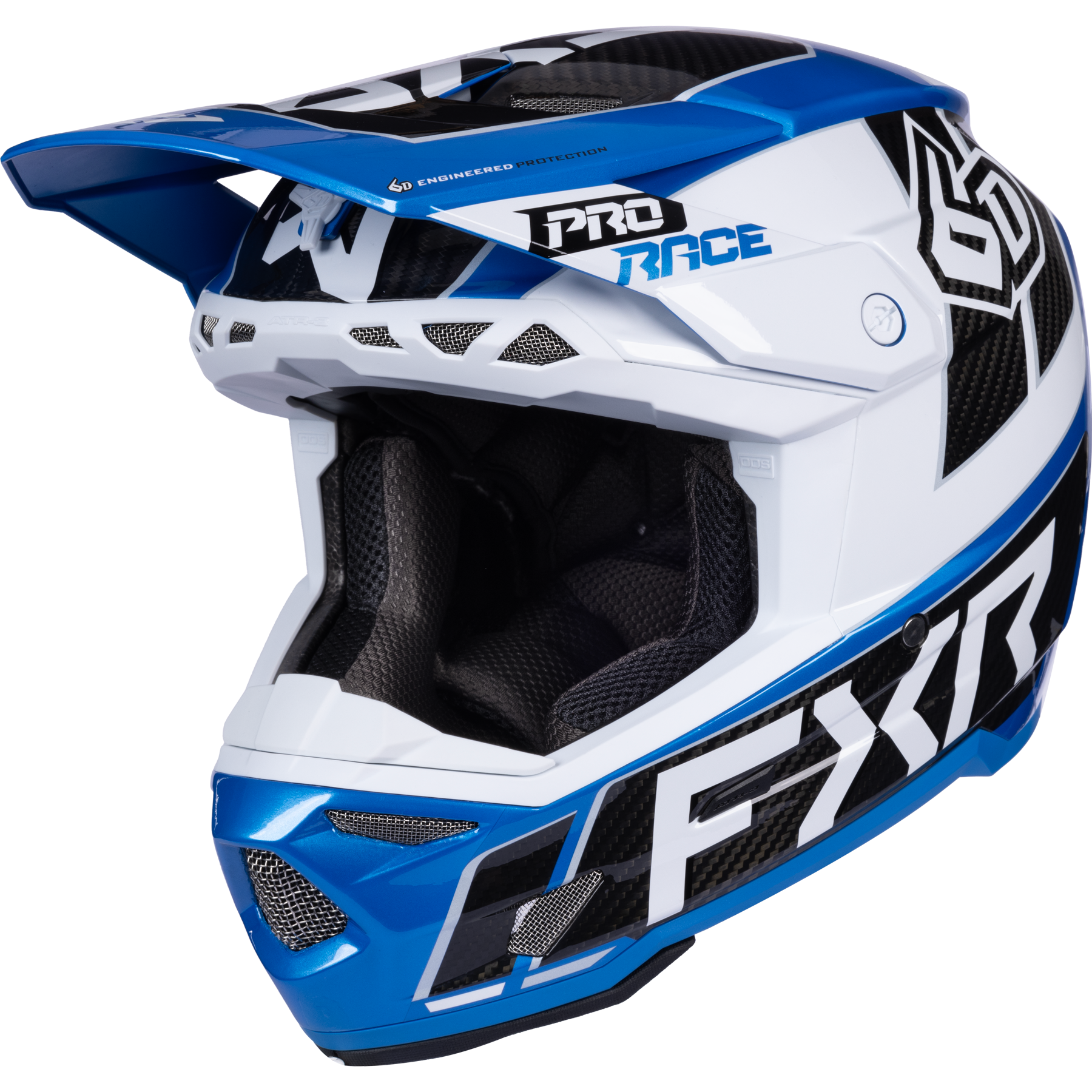 FXR 6D ATR-3 MX Helmet Cobalt