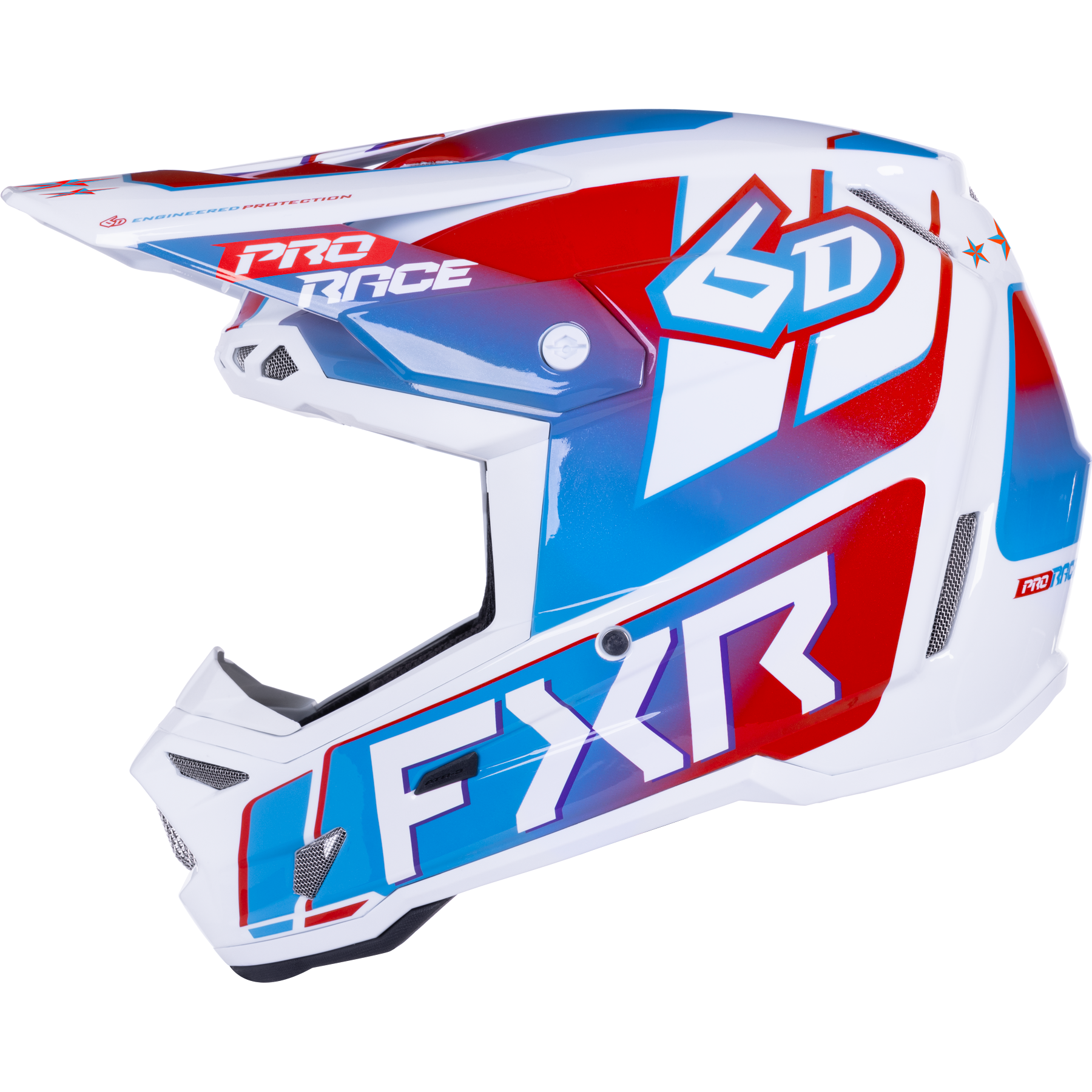 FXR 6D ATR-3 MX Helmet Patriot