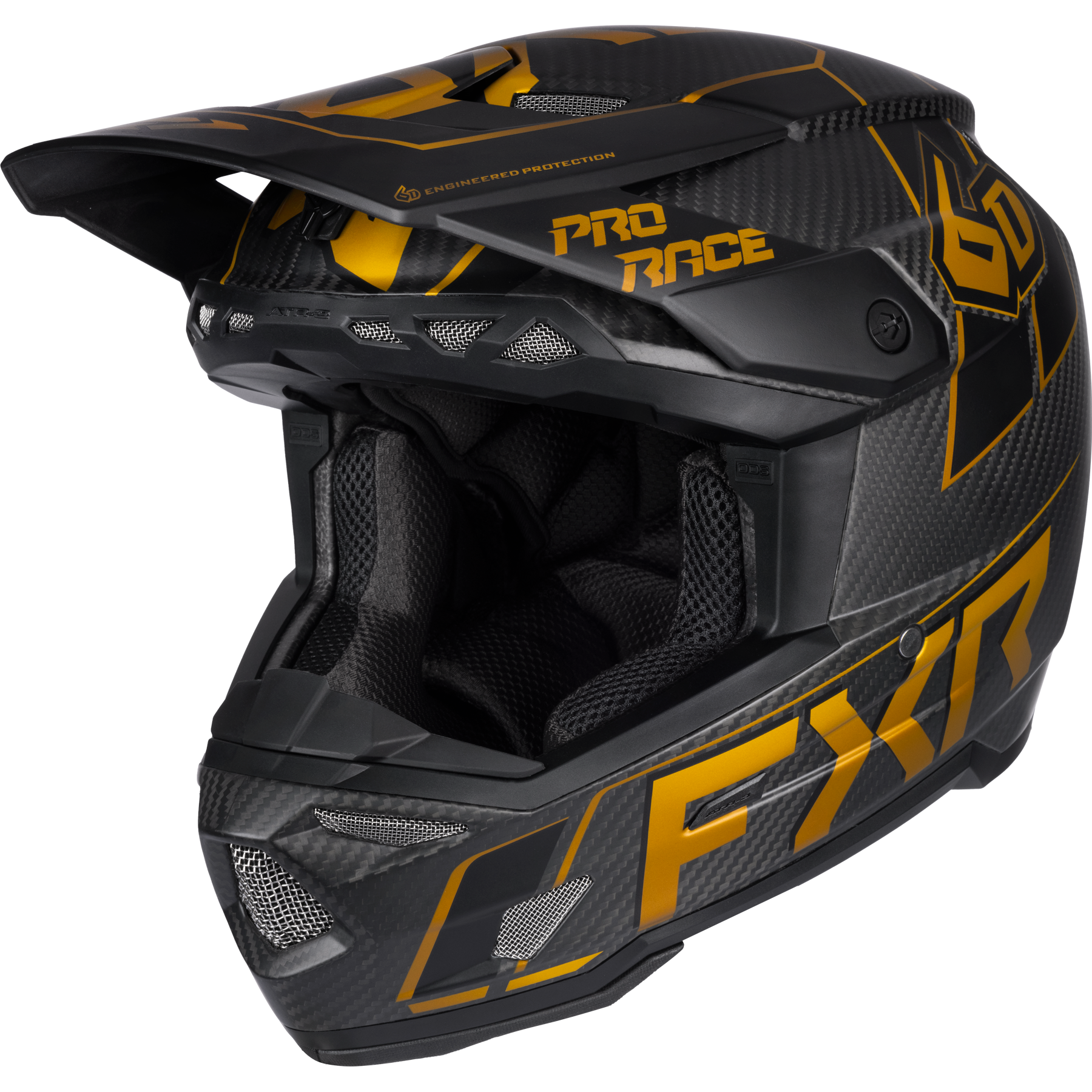 FXR 6D ATR-3 MX Helmet Texas Tea