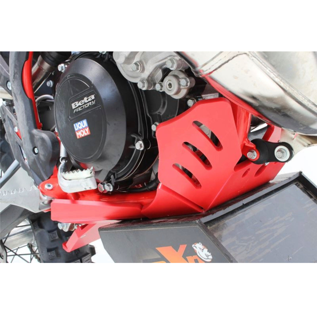 AXP Xtrem HDPE Skid Plate (Red) Beta 250RR-300RR 2020-2024