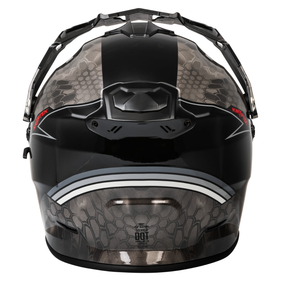 Fly Trekker Kryptek Adventure Helmet Black/Grey/White