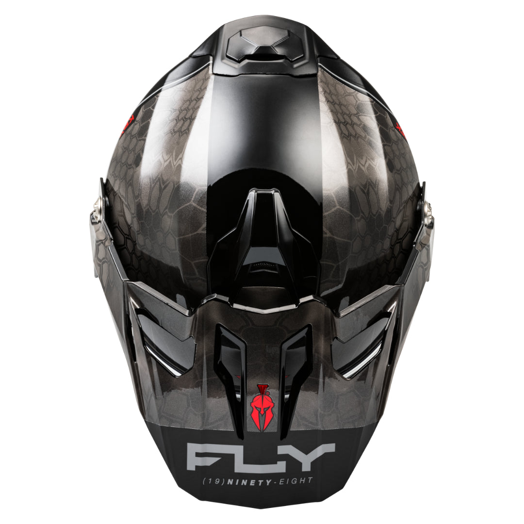 Fly Trekker Kryptek Adventure Helmet Black/Grey/White