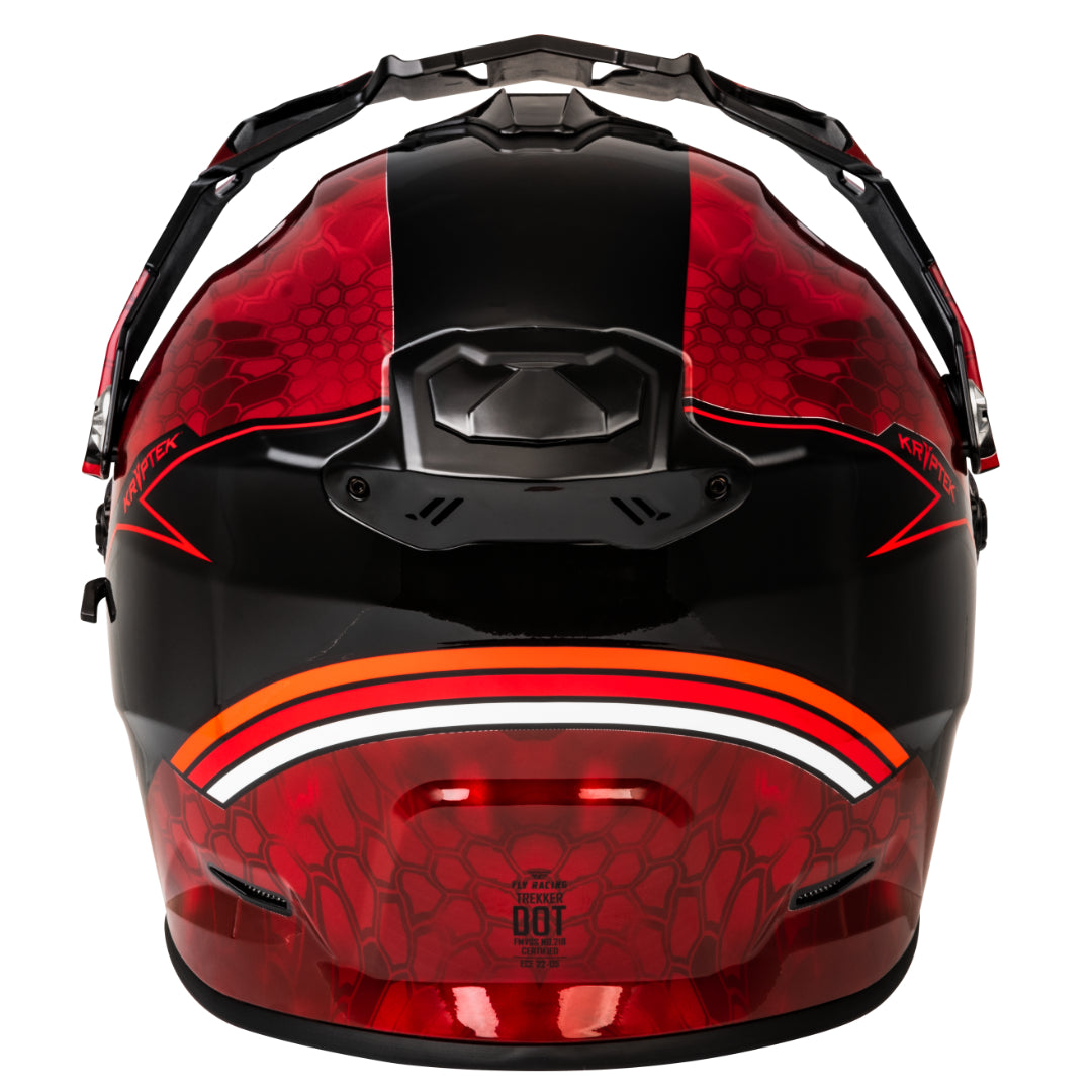 Fly Trekker Kryptek Adventure Helmet Red/Black
