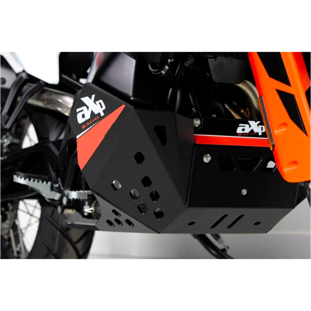 AXP Adventure Skid Plate HDPE 8mm KTM 790 Adv/Adv R 19-23 890 Adv/Adv R 21-23 Black