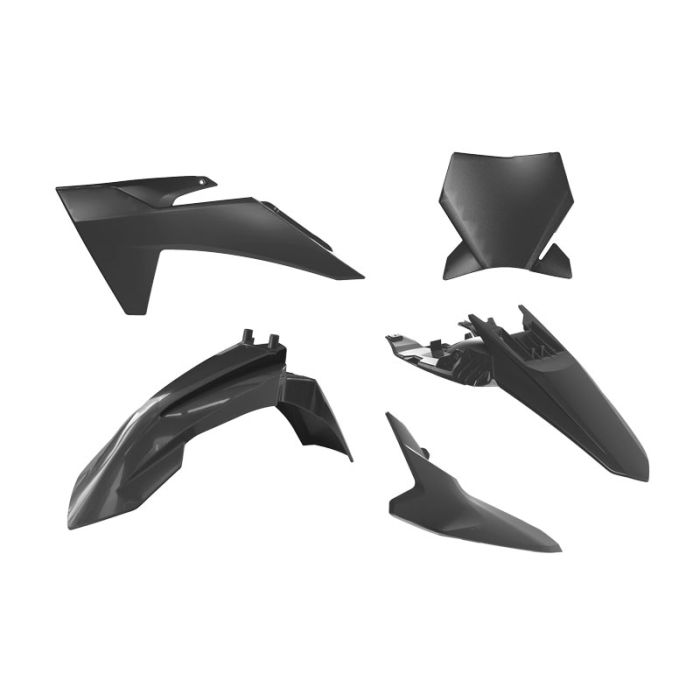 Rtech Plastic Kit KTM SX 65 2024-2025 Black
