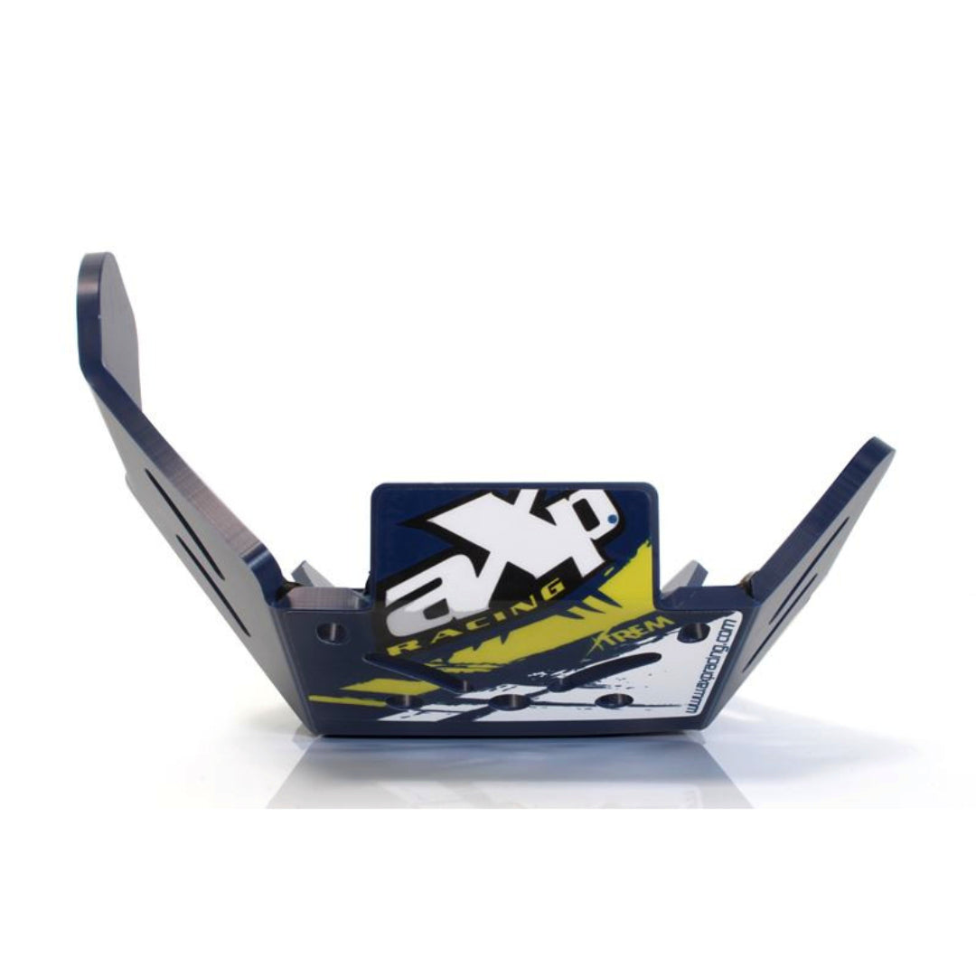 AXP Xtrem HDPE Skid Plate Husqvarna FE250-FE350 17-23 Blue
