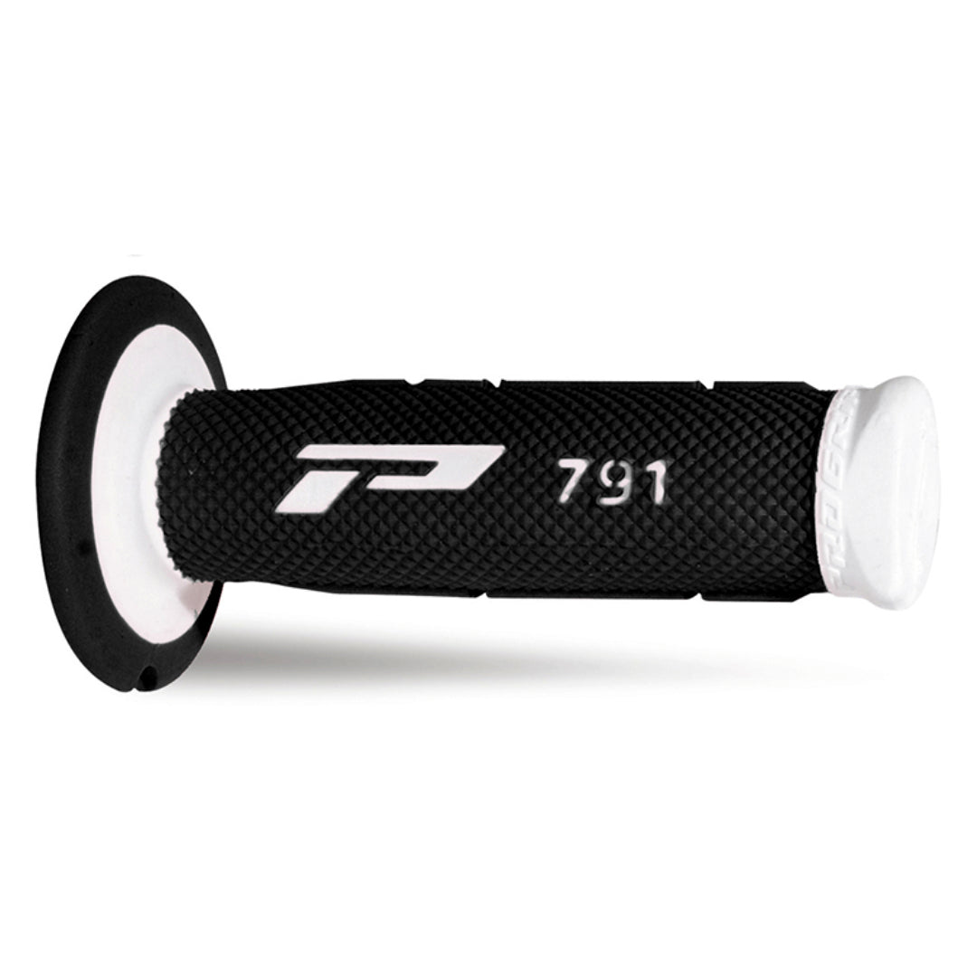 Pro Grip 791 Dual Density MX Grips White/Black