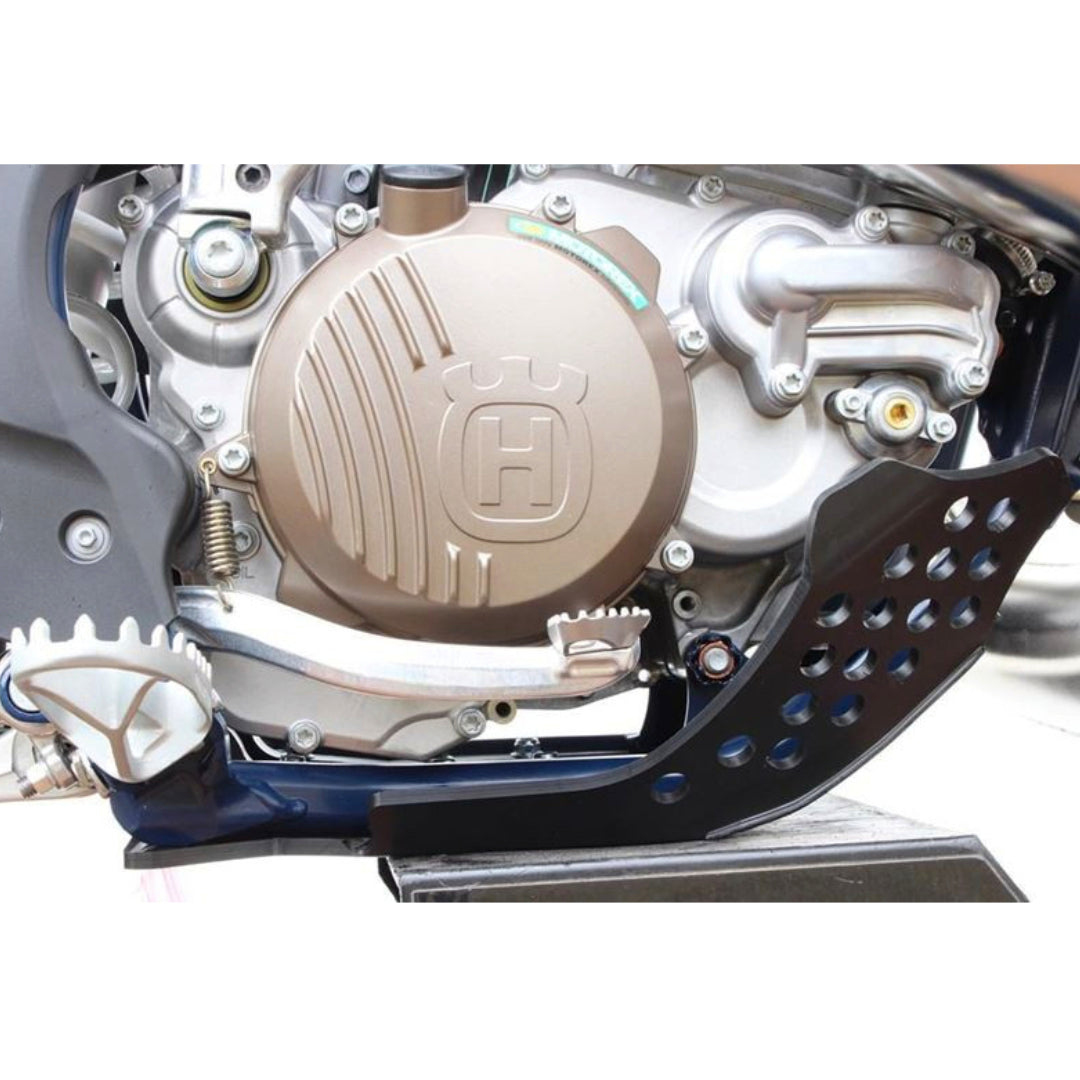AXP Skid Plate PHD 6mm KTM SX250 19-22, Husky TC250 19-22 Black