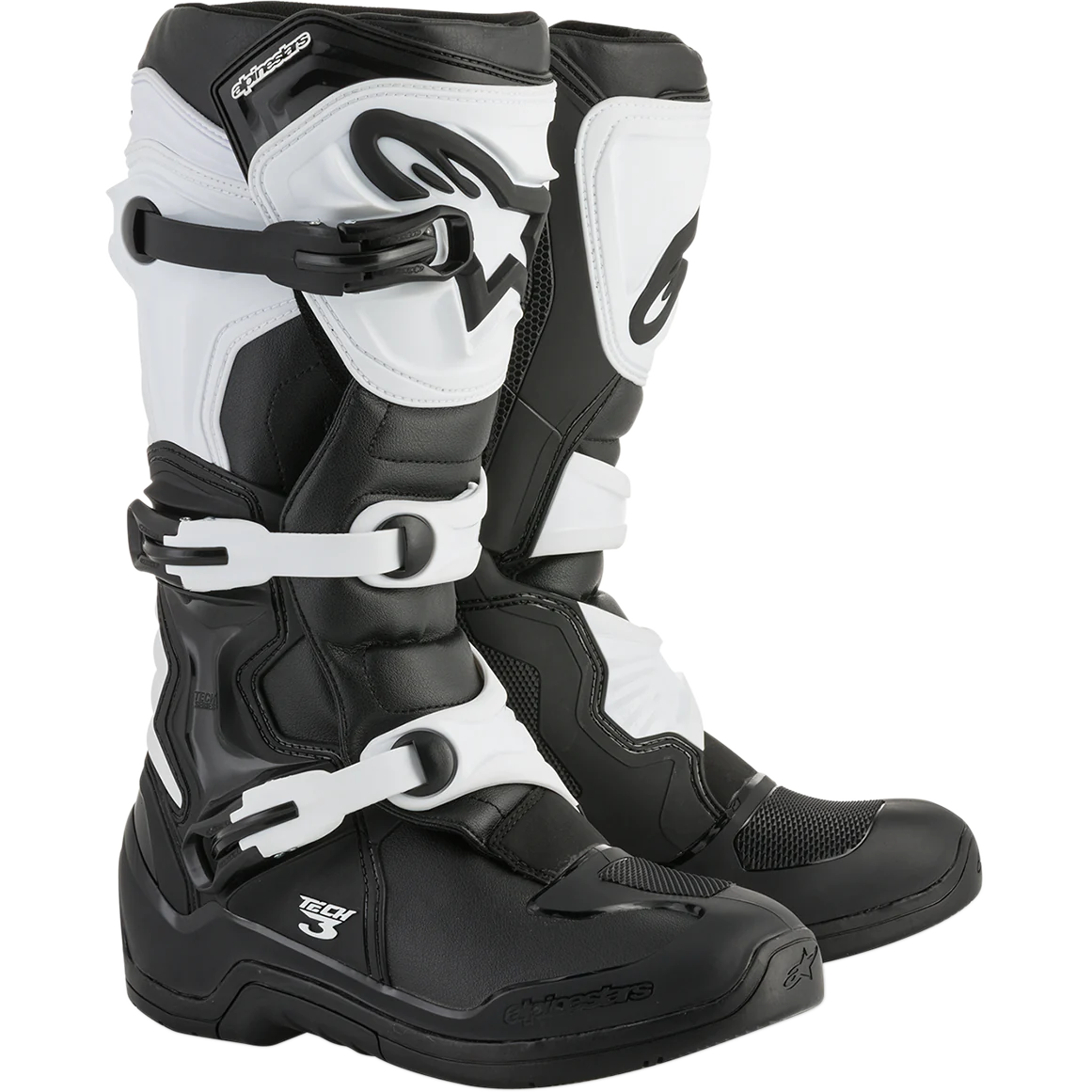 Alpinestars Tech 3 Motocross Boots Black/White