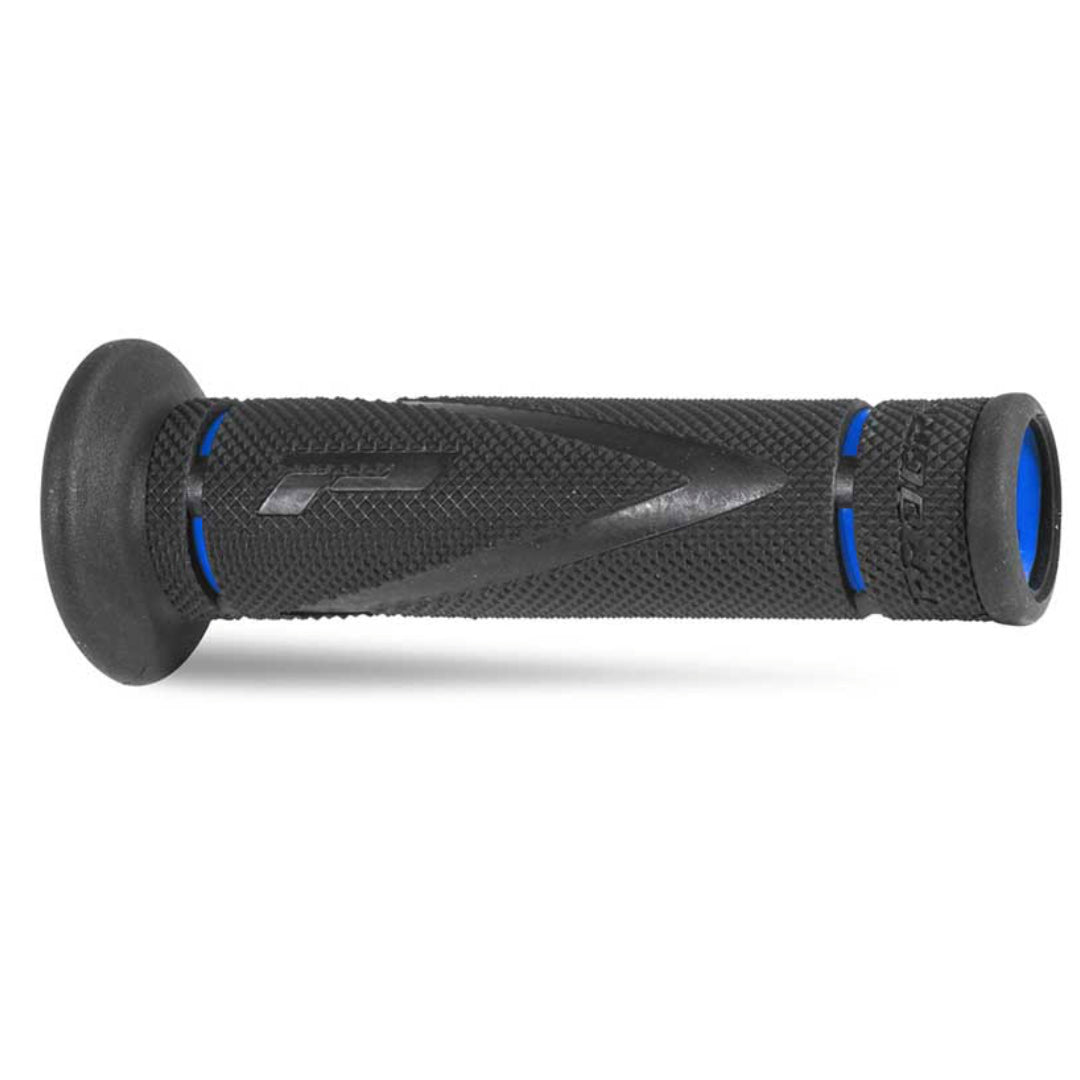 Pro Grip 838 Dual Density Trials MX Grips Black/Blue