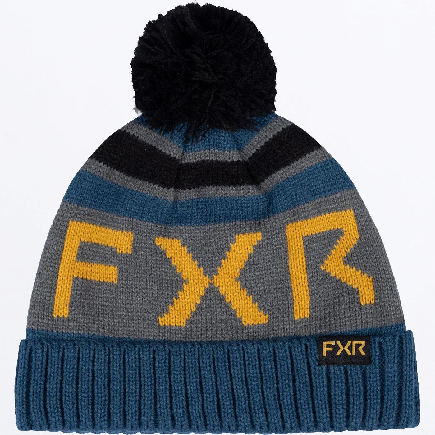 FXR Helium YOUTH Beanie Dark Steel/Sundial
