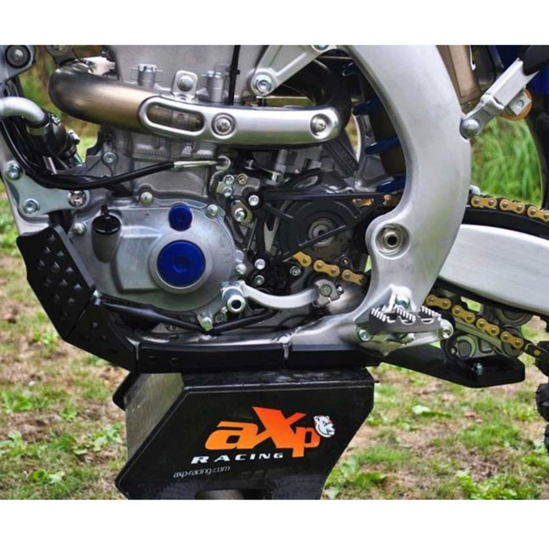 AXP Xtrem HDPE Skid Plate Yamaha YZF250 19-23 YZ450F 18-22 Black