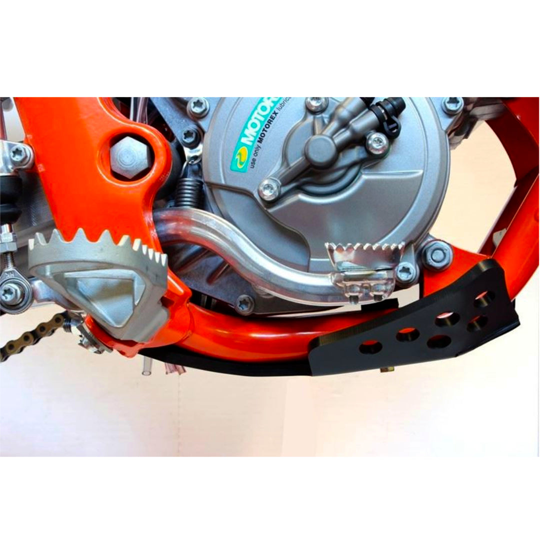 AXP Skid Plate PHD 6mm KTM SX65 18-23, Husky TC65 18-23, Gas Gas MC65 21-23 Black