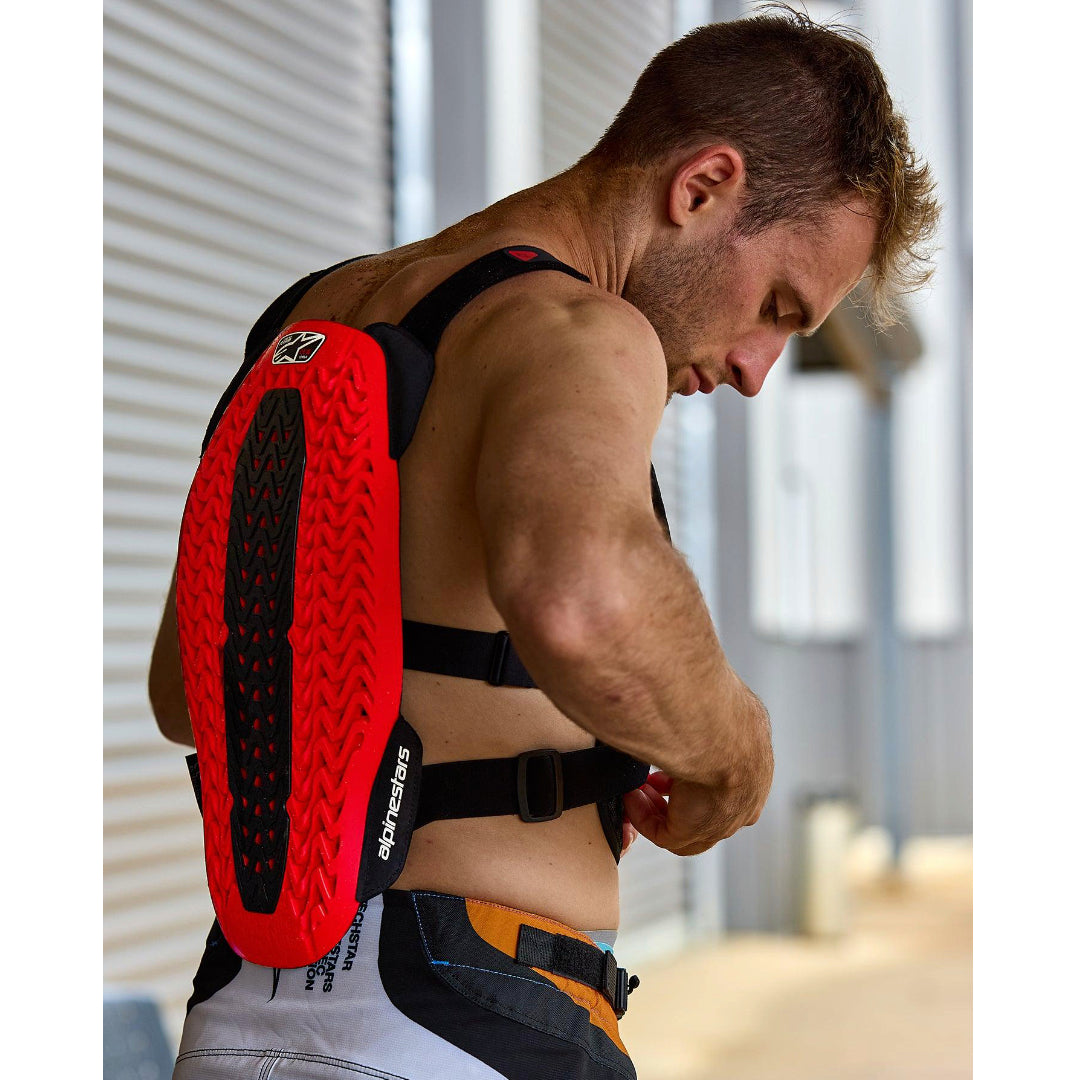 Alpinestars A-5 Plasma Chest Protector Black/Red/White