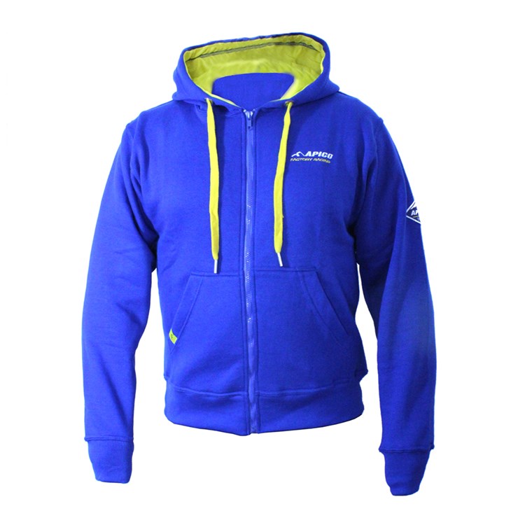 Apico Zip Hoodie Blue/Yellow