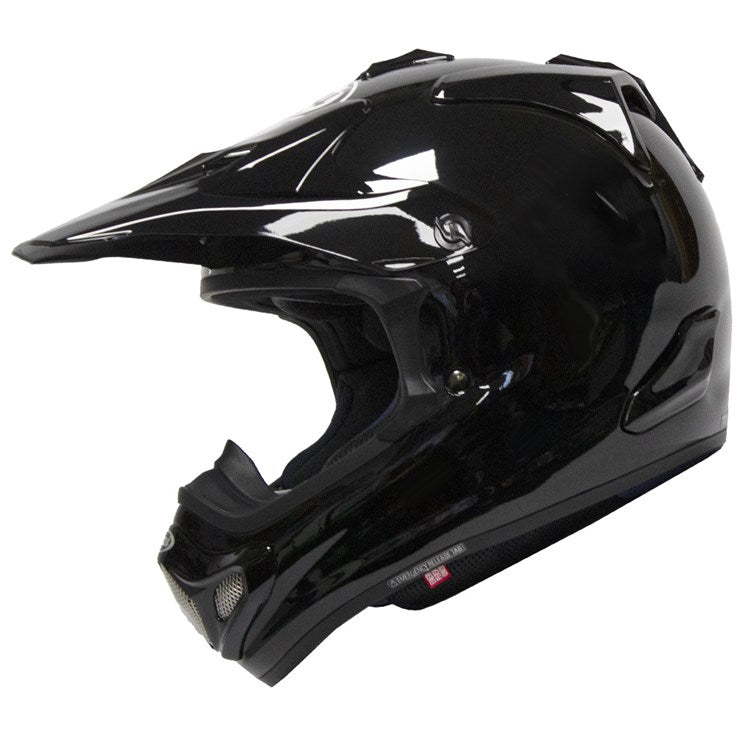 Arai MX-V Evo MX Helmet Plain Gloss Black
