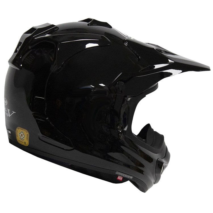 Arai MX-V Evo MX Helmet Plain Gloss Black