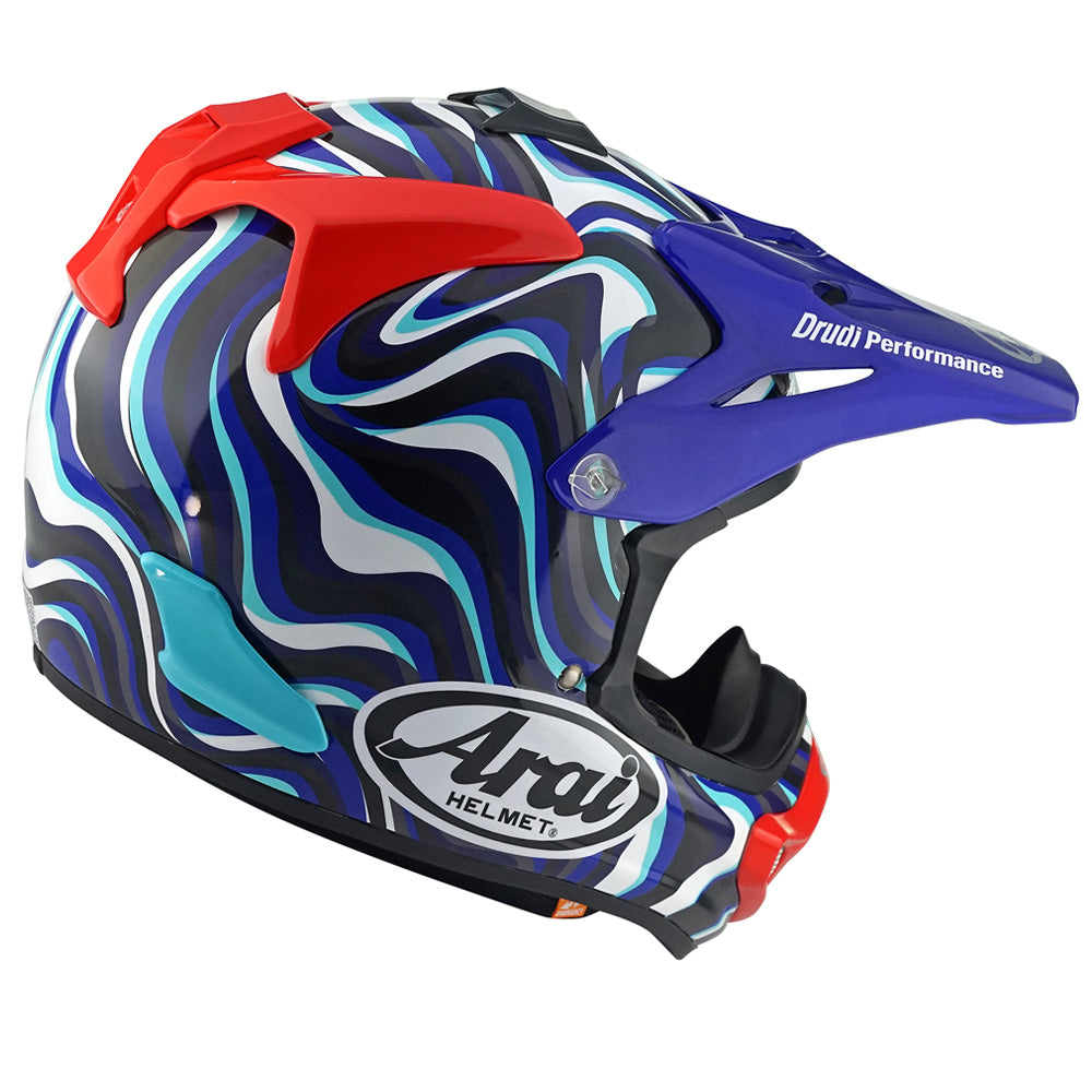 Arai MX-V Evo MX Helmet Stream Blue