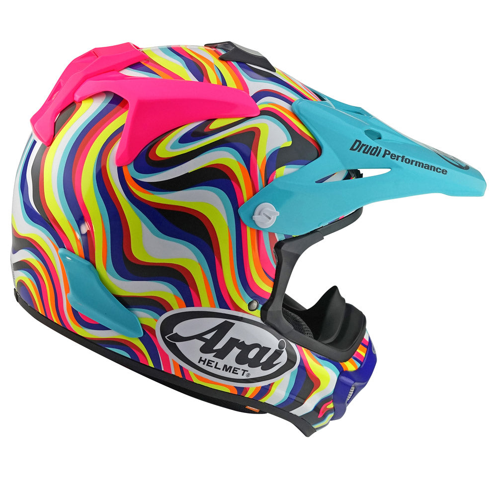 Arai MX-V Evo MX Helmet Stream Pink