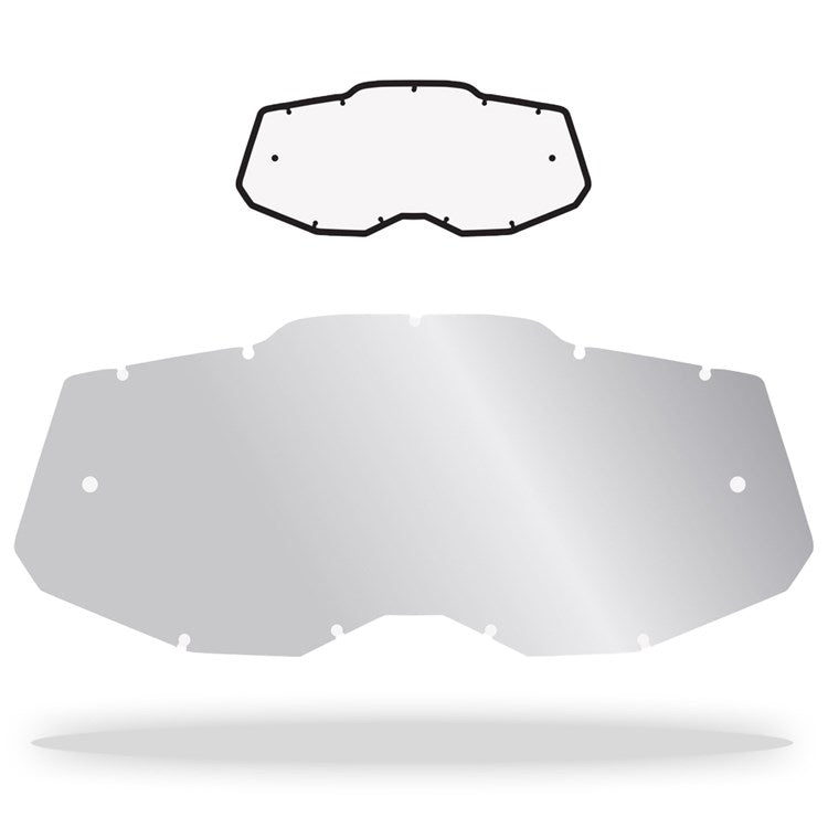 Armor Vision Impact Lens 100% Accuri Strata GEN2 - Clear Tear Off Lens