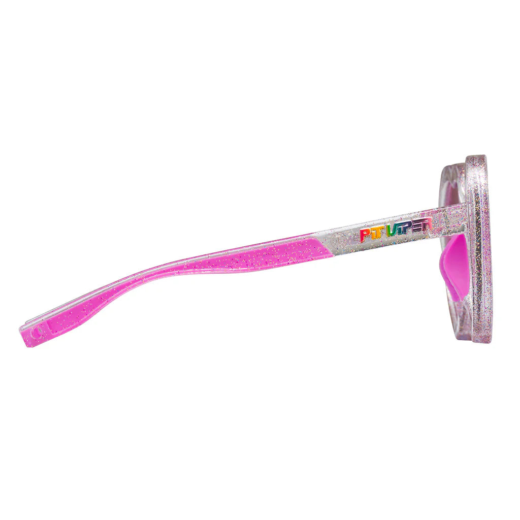 Pit Viper The Rainbow Jellies Admirer Sunglasses - HDPV Polarized Pink Lens