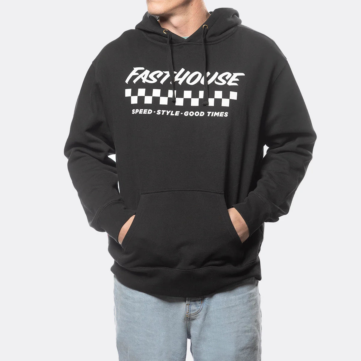 Fasthouse Apex Hooded Pullover Black