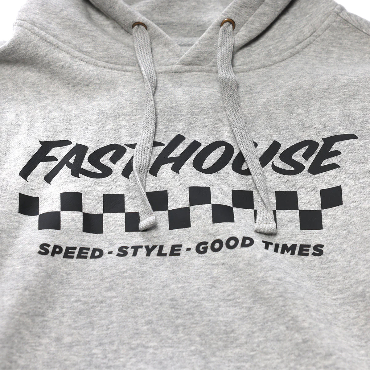 Fasthouse Apex Hooded Pullover Heather Grey