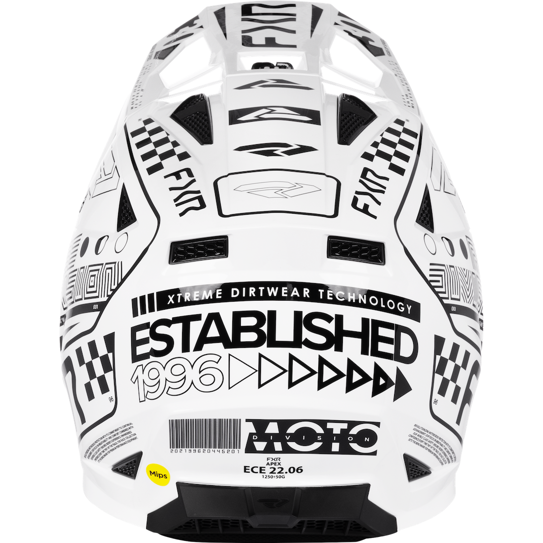 FXR Apex ECE 22.06 MX MIPS Helmet 2027 Checker