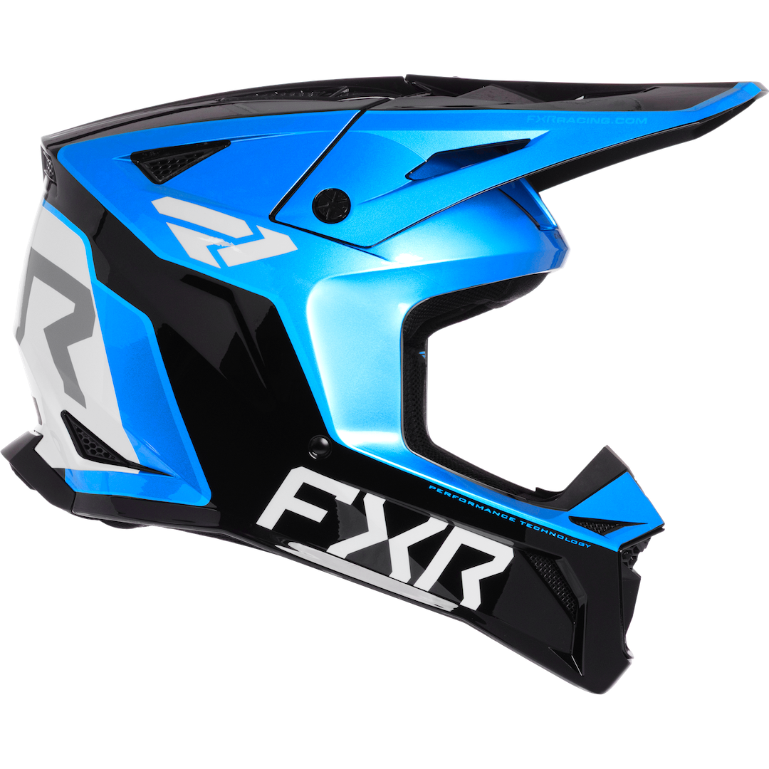 FXR Apex ECE 22.06 MX Helmet 2027 Blue