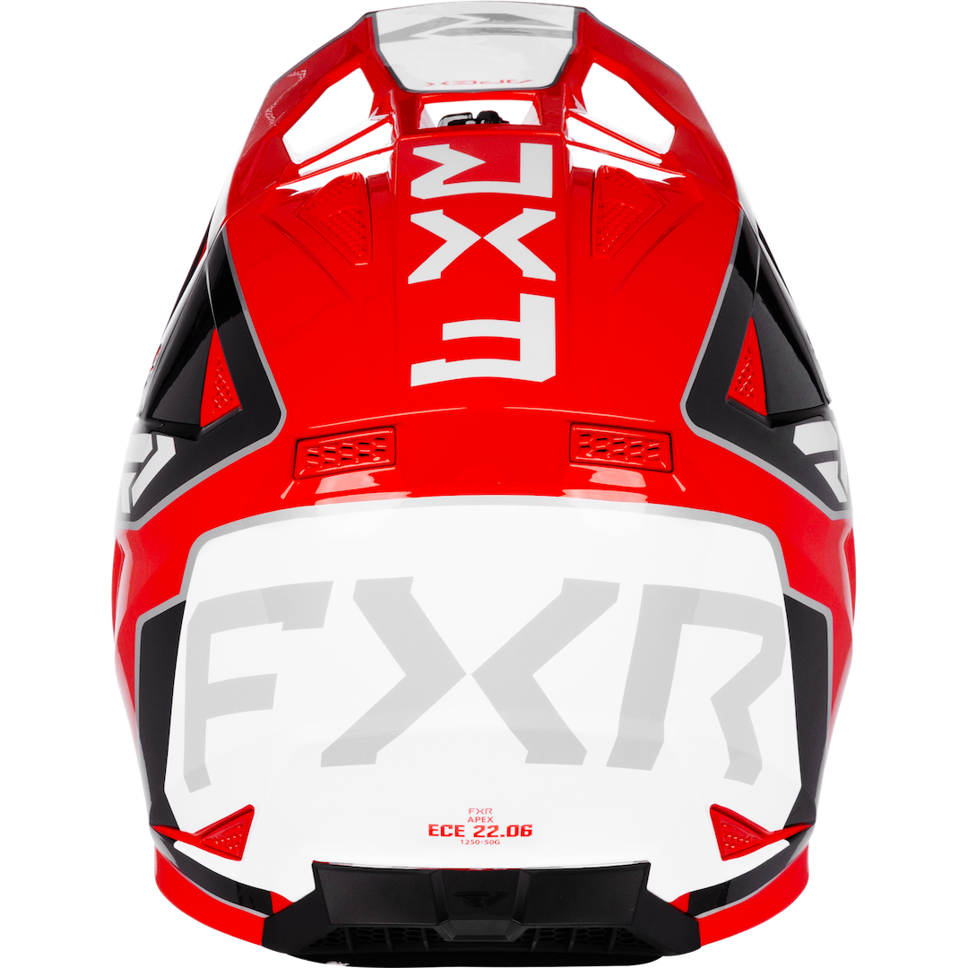 FXR Apex ECE 22.06 MX Helmet 2027 Red