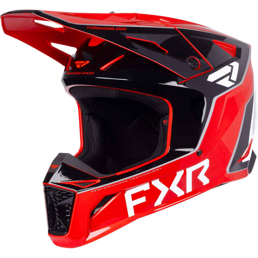 FXR Apex ECE 22.06 MX Helmet 2027 Red