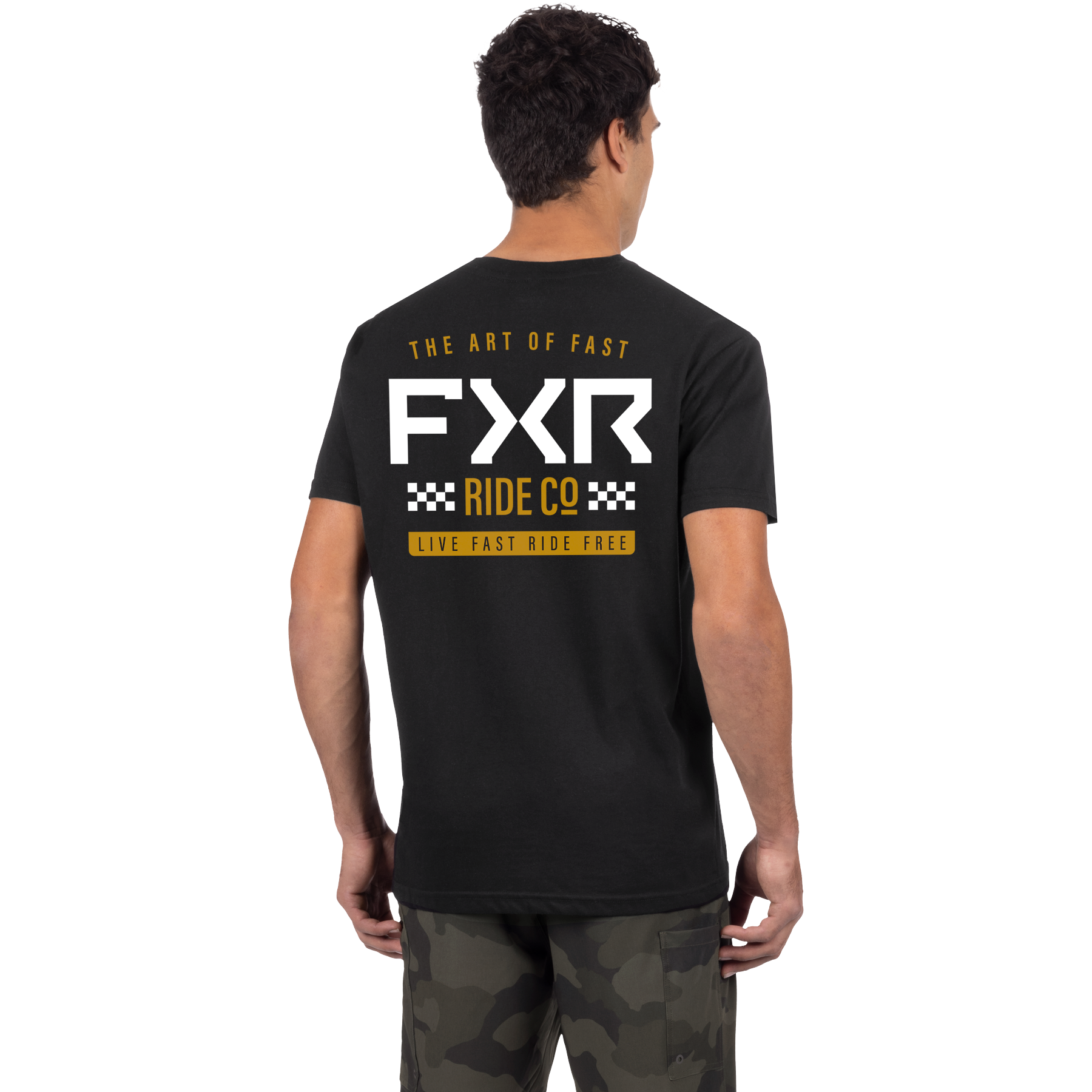 FXR Art of Fast Premium T-Shirt Black/White