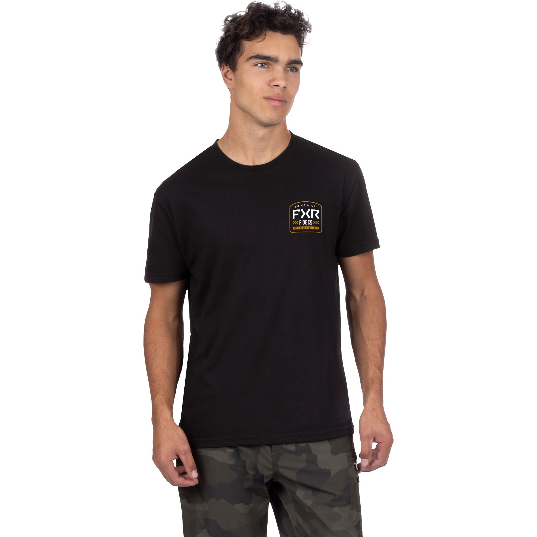 FXR Art of Fast Premium T-Shirt Black/White