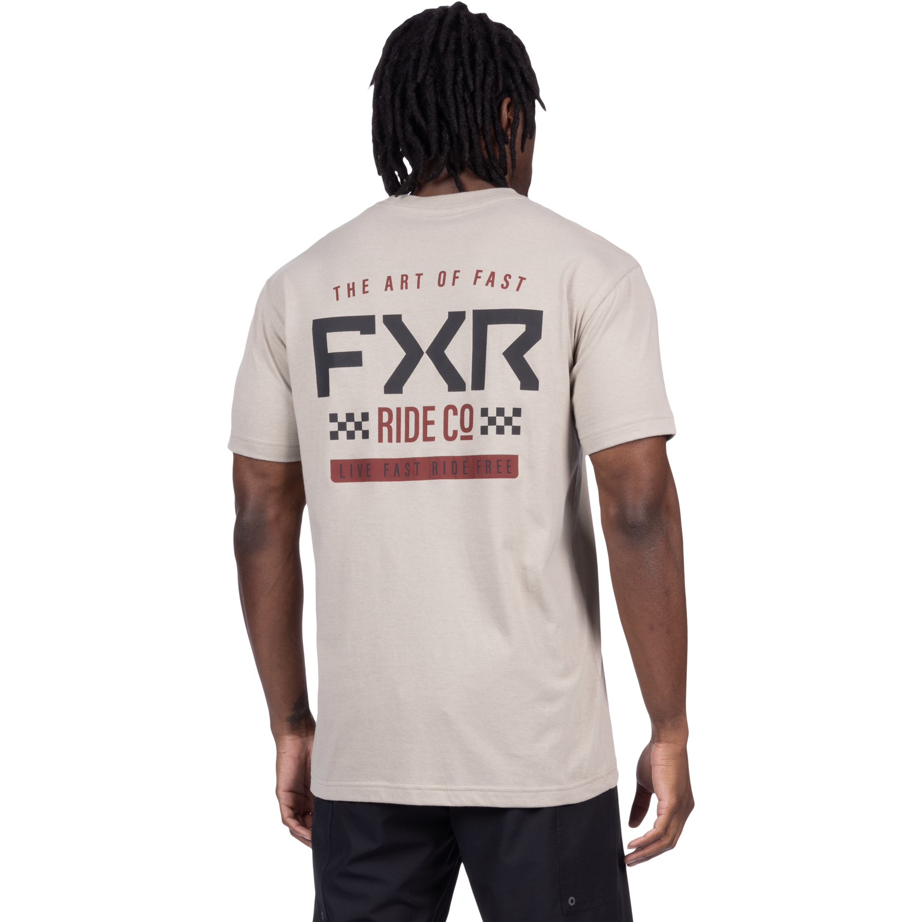 FXR Art of Fast Premium T-Shirt Stone/Black