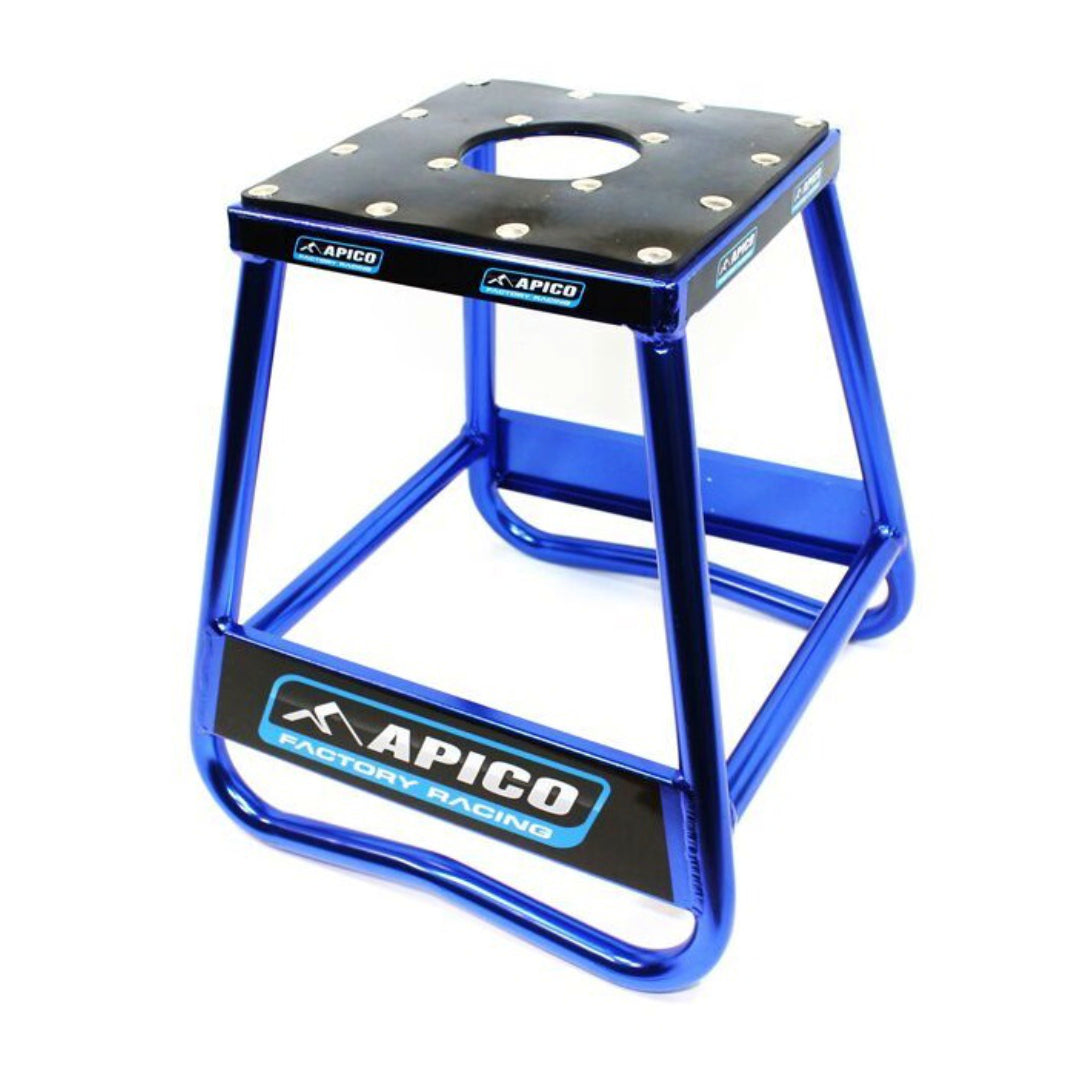 Apico Bike Stand Box Type Alloy Blue