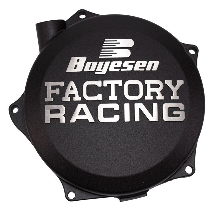 Boyesen Clutch Cover KAWASAKI KX250F 21-24, KX250XC 21-24 Black