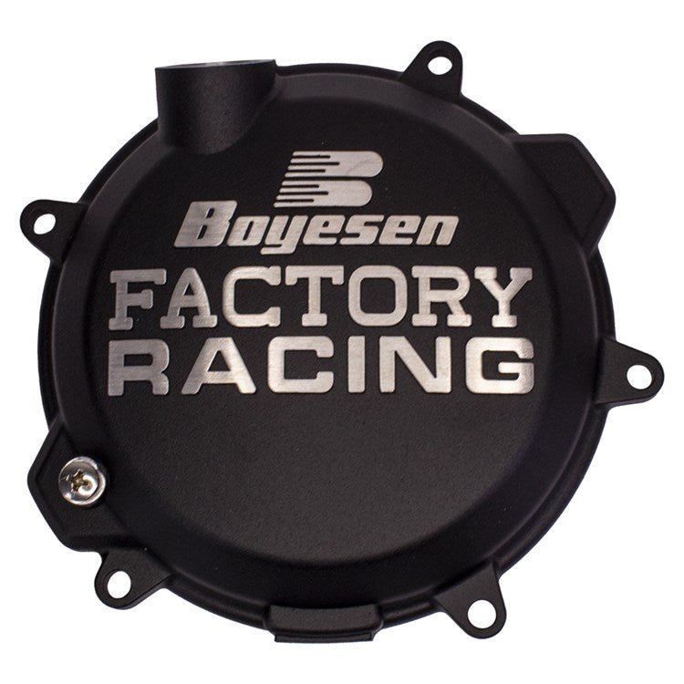 Boyesen Clutch Cover KTM/HUSKY SX/TC125-150 23-25, TE150 24-25 Black