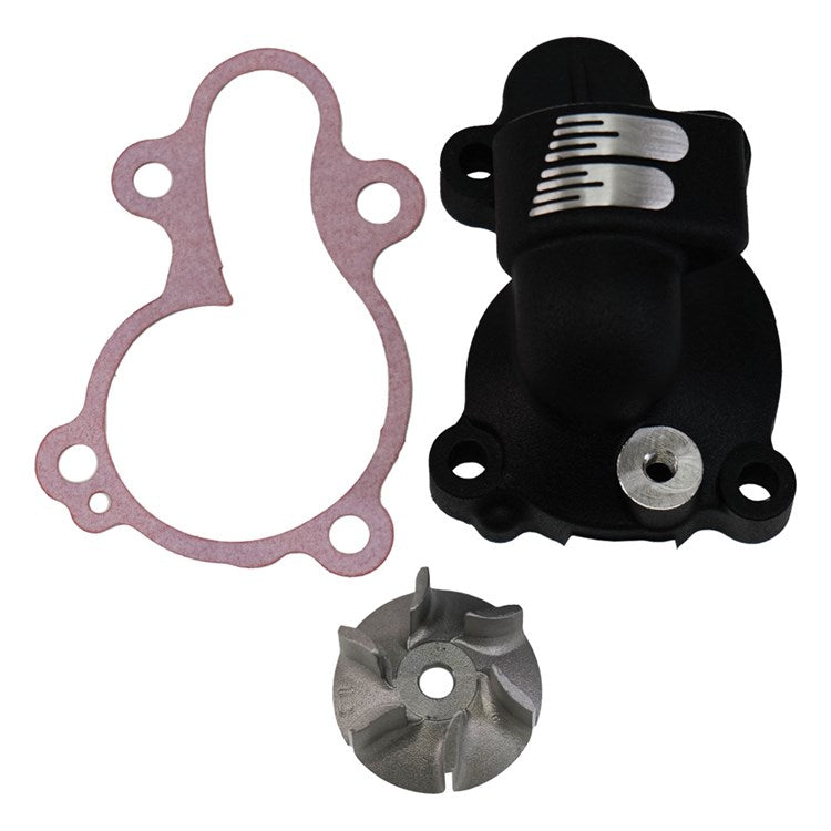 Boyesen Supercooler Water Pump Kit Kawasaki KX450F 24-25, KX450X 24-25 Black