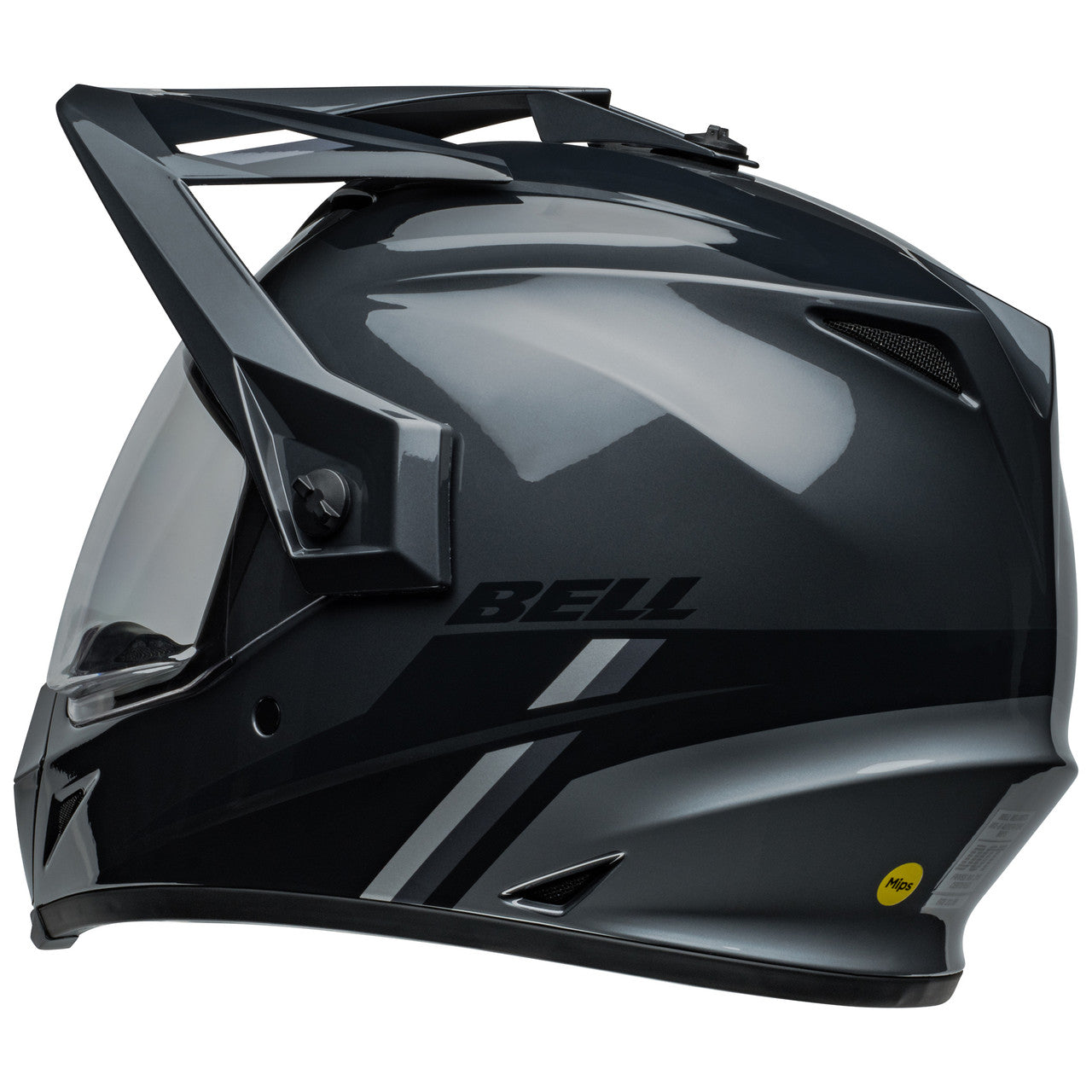 Bell MX-9 Adventure Mips Helmet Alpine Charcoal/Silver - Clear Visor